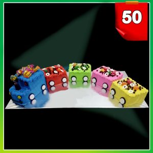 Creative cake 50
