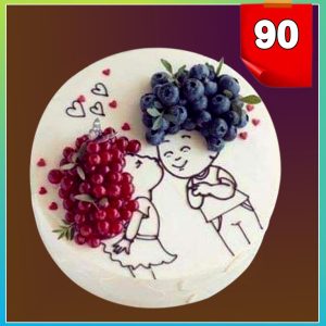 Creative cake 90